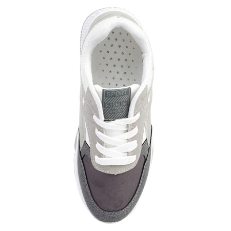 Кроссовки для девочек 27 серые